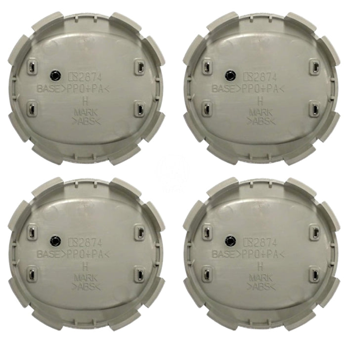 Tapa Centro Rin Mazda 3 5 6 Allegro Cx-7 Cx-9 Mx-5 Rx-8 2004-2010 Plateado X4 TAPA RIN