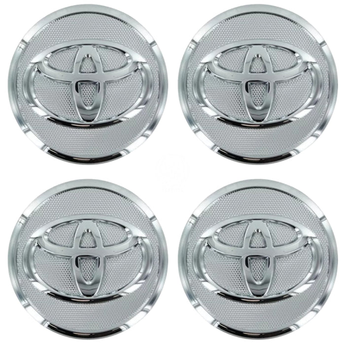 Tapa Centro Rin Toyota Camry 2007-2011 Previa 2002-2008 62Mm Cromado 62Mm X4 TAPA RIN