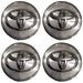 Tapa Centro Rin Toyota Yaris 2006-2014 Corolla 2009-2014 Cromado 57Mm X4 TAPA RIN