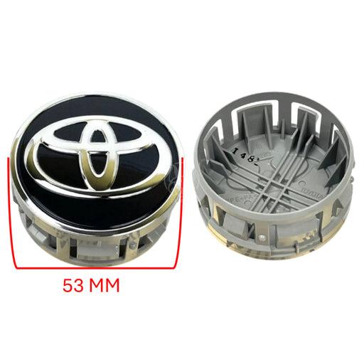 Tapa Centro Rin Toyota Yaris Corolla 2015-2024 53Mm X4 TAPA RIN